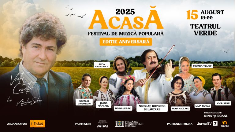 Festivalul „ACASĂ” – Viața și creația lui Nicolae Sulac