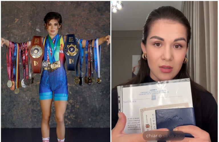 Anastasia Nichita își prezintă diplomele de studii și vorbește despre comparația cu Țuțu. Mesajul sportivei deputate către cetățeni