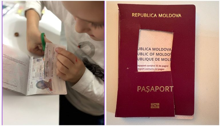 Pașaportul în mâinile copilului tău creativ? Ce faci când documentele sunt deteriorate