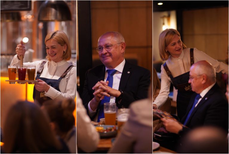 (VIDEO) Premierul Munteanu la cină caritabilă, vicepreședinta Parlamentului servește ca chelneriță: peste 1000 de copii vor primi ajutor