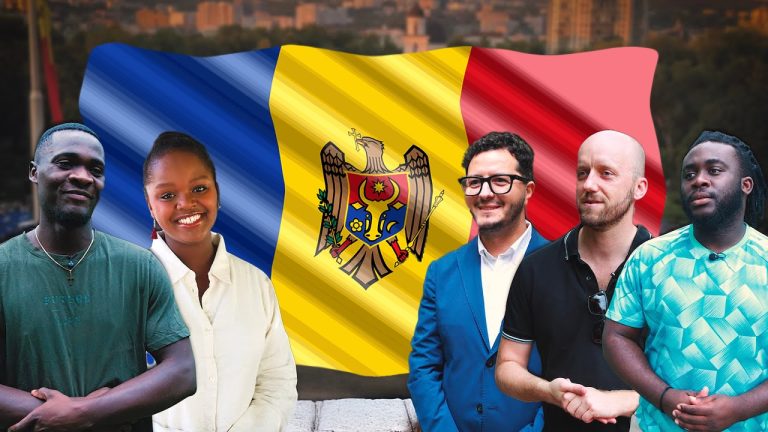 (VIDEO) Au venit din Madagascar, Camerun, Germania sau Italia și povestesc cum a decurs integrarea în R. Moldova: „Oamenii erau foarte bravo cu mine” vs „Nu există pădure fără uscături”