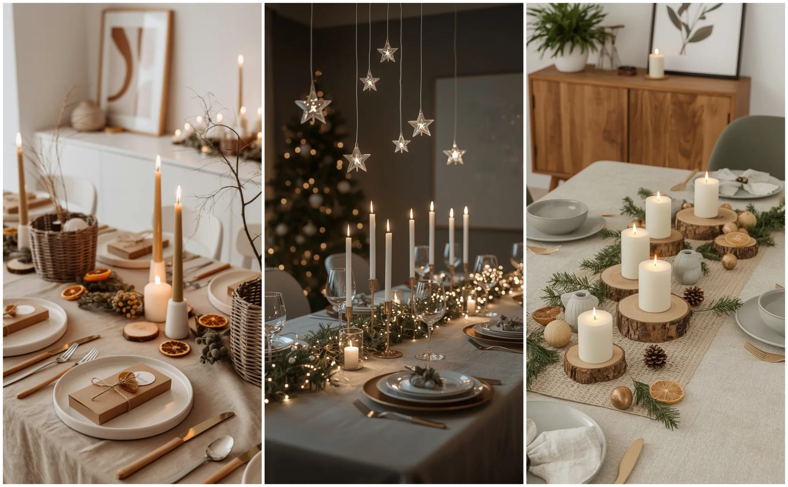 FOTO: 5 idei elegante și minimaliste pentru masa de Revelion