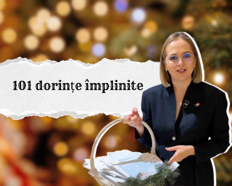 Deputații devin Moș Crăciun pentru 101 copii cu dizabilități severe din țară