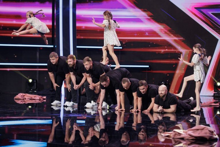VIDEO | Șapte tătici și fetițele lor au impresionat juriul de la Românii au Talent: „Ați fost adorabili!” Patru de „DA” pentru Studio Acrobatic Show din Chișinău