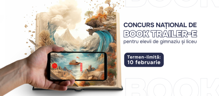 Ai o carte preferată? Pașii prin care elevii pot participa la concursul național de book trailer-e