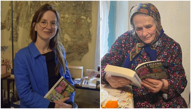 Paula Erizanu, despre bunica sa Maria: cum a devenit populară pe TikTok datorită pasiunii pentru lectură