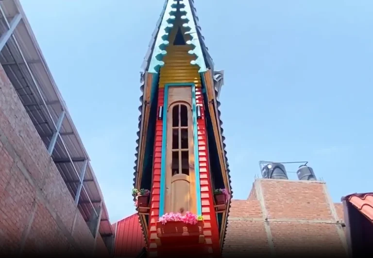 O casă de doar 63 cm lățime ar putea intra în Cartea Recordurilor