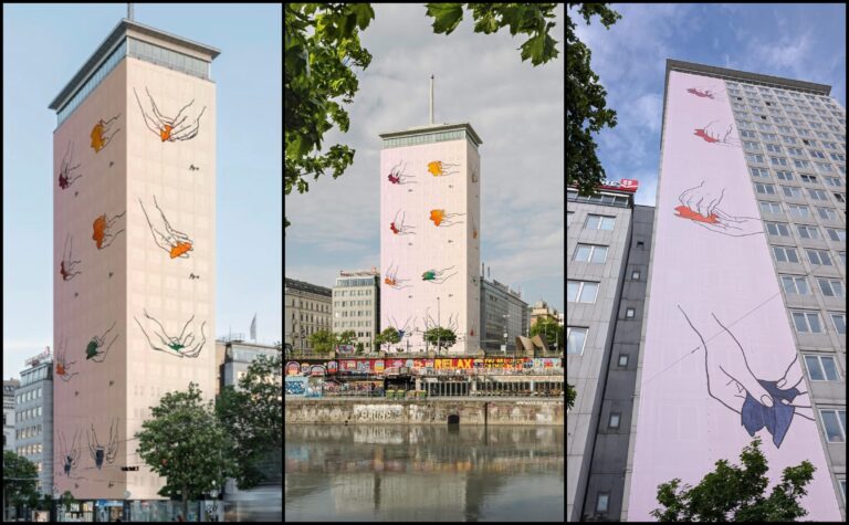 Sarmalele moldovenești devin operă de artă pe un turn emblematic din Viena