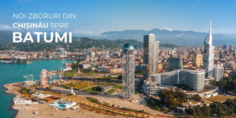 FLYONE lansează zboruri directe Chișinău – Batumi!