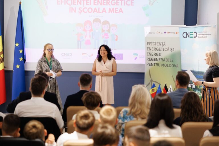 Peste 800 de elevi din R. Moldova au participat la concursul național dedicat eficienței energetice. Cele mai bune proiecte au fost premiate