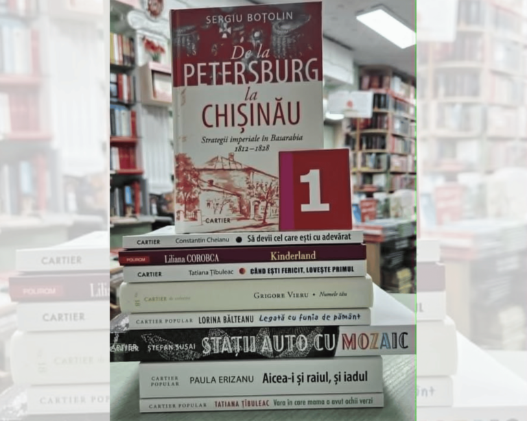 Topul vânzărilor lunii iulie în Librăriile Cartier: de la istorie și literatură contemporană la povești pentru copii