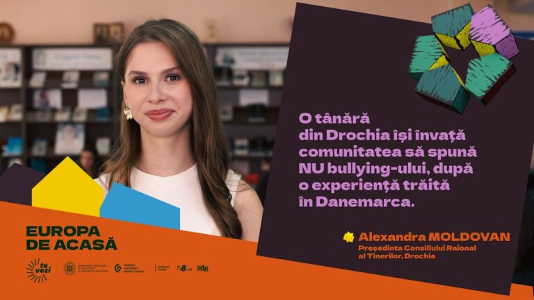 (VIDEO) O valiză cu idei din Europa pentru tinerii din Moldova: cum să combată bullyingul