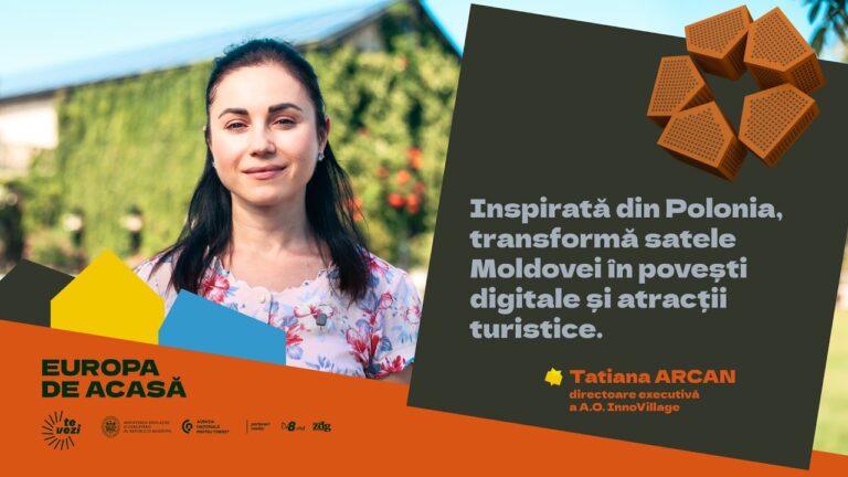 Cum poate un sat mic din Moldova să devină o destinație atractivă pentru turiști? Tatiana Arcan s-a inspirat din Polonia
