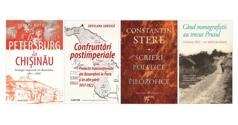 Noutățile Editurii Cartier din octombrie: cărți despre istorie, politică și sociologie